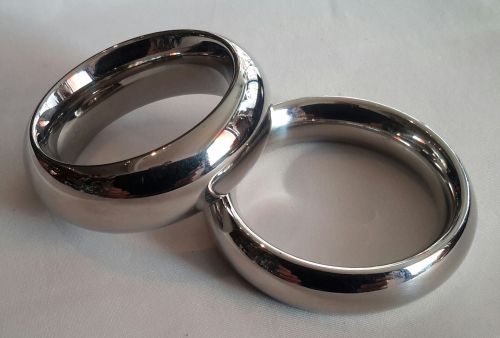 Donut Cockring Chromed,  4.75cm